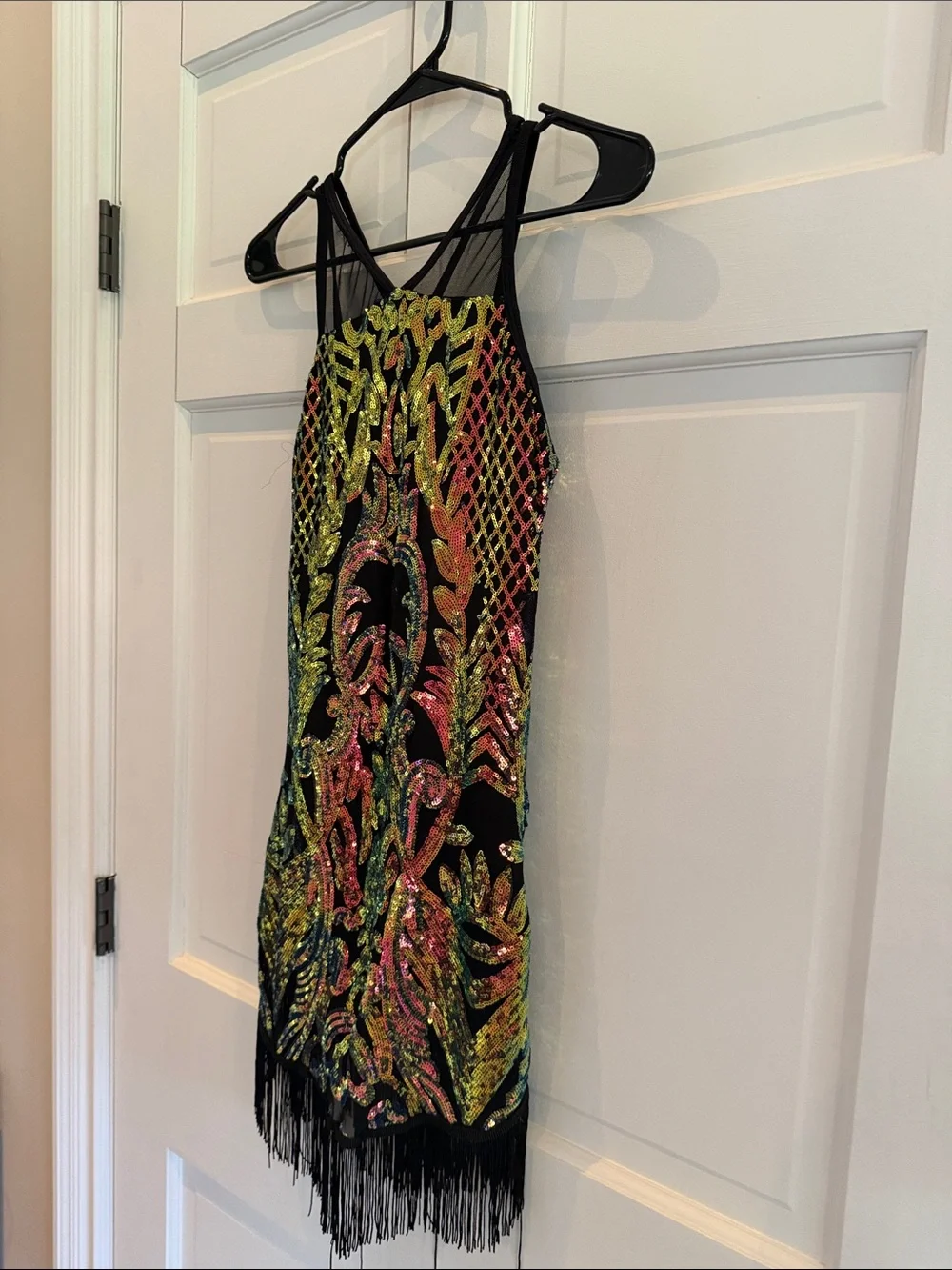N/A sleeveless sequin